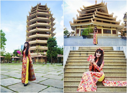 4 ngôi chùa đẹp thích hợp chụp ảnh áo dài Tết ở Sài Gòn - Ảnh 4.