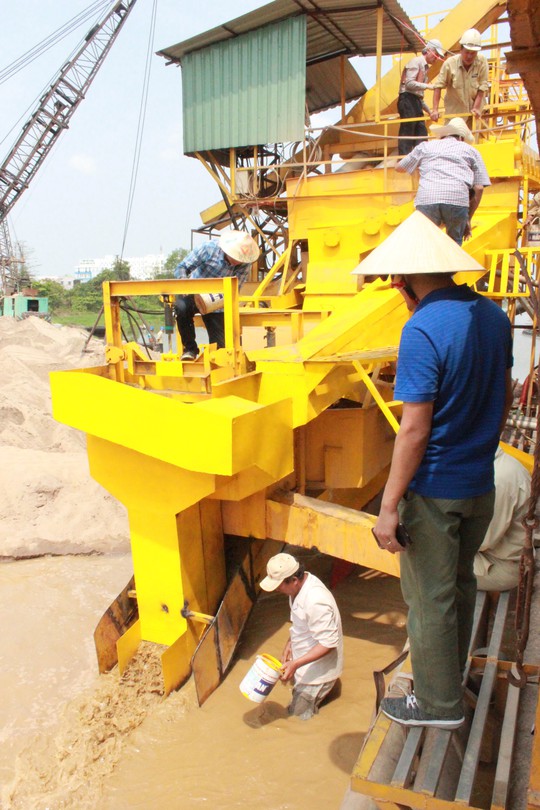 Công ty đầu tiên xử lý cát nhiễm mặn thành cát sạch - Ảnh 3.