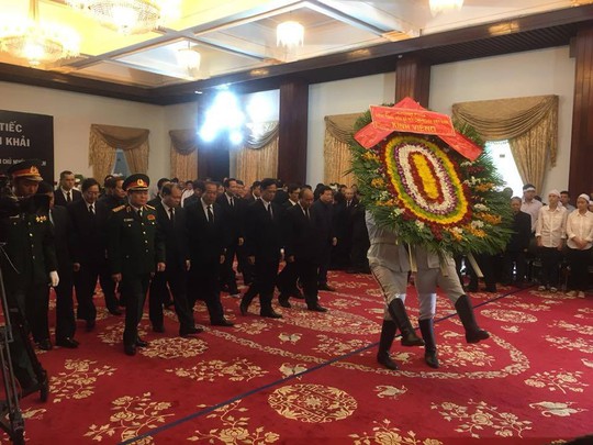 Lãnh đạo Đảng, Chính phủ, Quốc hội viếng nguyên Thủ tướng Phan Văn Khải - Ảnh 6.