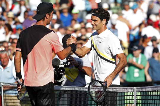 Roger Federer gục ngã tại Miami Open - Ảnh 1.