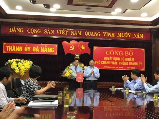 Văn phòng Thành ủy Đà Nẵng có nhân sự mới - Ảnh 1. Văn phòng Thành ủy Đà Nẵng có nhân sự mới - Ảnh 1.