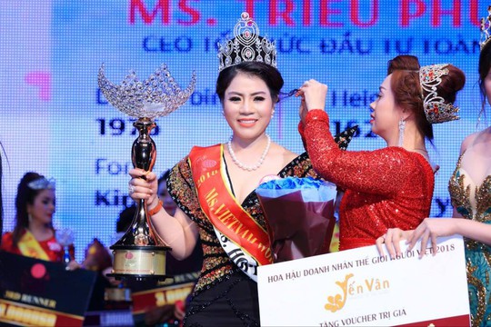 Hoa hậu doanh nhân thế giới người Việt 2018 lập 17 công ty ma - Ảnh 1.