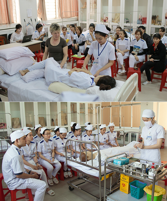 Điểm “độc đáo” trong đào tạo Bác sĩ Đa khoa tại ĐH Duy Tân - Ảnh 2. Điểm “độc đáo” trong đào tạo Bác sĩ Đa khoa tại ĐH Duy Tân - Ảnh 2.