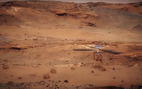 NASA sắp đưa trực thăng lên Sao Hỏa - Ảnh 1. NASA sắp đưa trực thăng lên Sao Hỏa - Ảnh 1.
