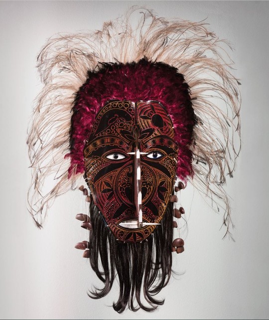 Độc đáo những chiếc mặt nạ huyền bí của thổ dân đảo Úc - Ảnh 6.