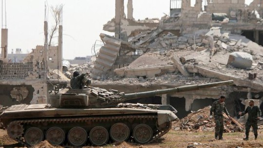 Syria quyết nghiền nát IS ở Damacus - Ảnh 1.