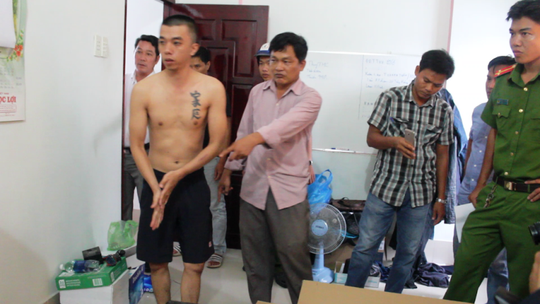 Bắt băng cho vay nặng lãi từ miền Bắc vào - Ảnh 1.