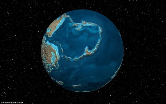 Hãy nhìn vào hình ảnh của trái đất 600 triệu năm trước, khi những loài sinh vật đầu tiên bắt đầu xuất hiện trên hành tinh của chúng ta. Điều này cho chúng ta thấy sự phát triển và đa dạng của cuộc sống trên trái đất trong suốt hàng triệu năm qua.