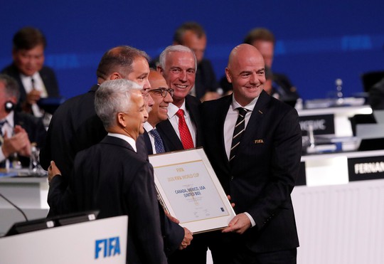 Liên danh 3 nước Bắc Mỹ giành quyền đăng cai World Cup 2026 - Ảnh 4.
