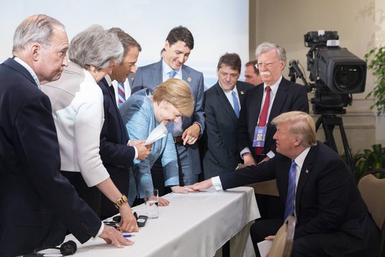Những phát ngôn bây giờ mới tiết lộ của ông Trump tại G7 - Ảnh 2.