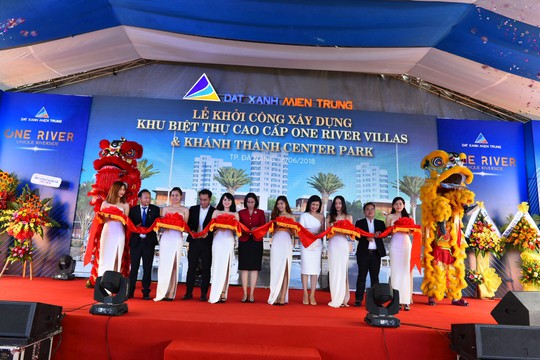 Đà Nẵng: Khởi công xây dựng phân khu biệt thự cao cấp One River Villas  - Ảnh 1.