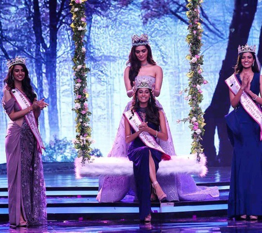 Vẻ đẹp sắc sảo của Tân Hoa hậu Ấn Độ 2018 - Ảnh 1.