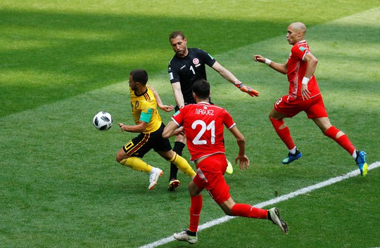 Bỉ thắng 5 sao, Lukaku đua tranh Giày vàng với Ronaldo - Ảnh 3.