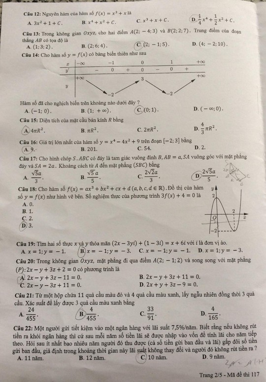 Thí sinh khóc than đề thi Toán quá dài - Ảnh 2.