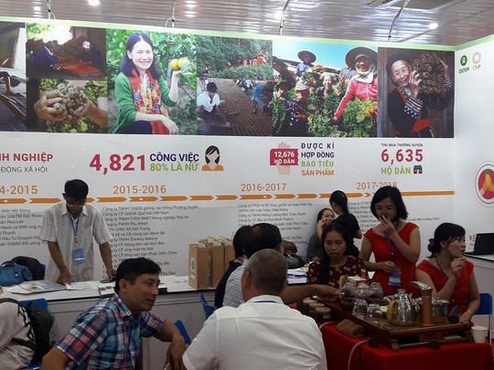 180 gian hàng tham gia Hội chợ Triển lãm Nông nghiệp Quốc tế lần thứ 18 - Ảnh 1. 180 gian hàng tham gia Hội chợ Triển lãm Nông nghiệp Quốc tế lần thứ 18 - Ảnh 1.