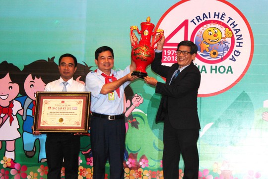 Trại hè Thanh Đa được xác lập kỷ lục Việt Nam - Ảnh 1.