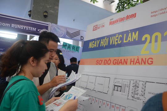 Gần 100 doanh nghiệp tham gia ngày hội việc làm tại Đà Nẵng - Ảnh 4. Gần 100 doanh nghiệp tham gia ngày hội việc làm tại Đà Nẵng - Ảnh 4.