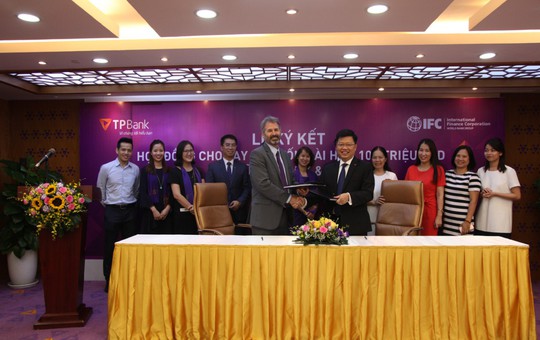 IFC thu xếp khoản vay dài hạn 100 triệu USD cho TPBank - Ảnh 1. IFC thu xếp khoản vay dài hạn 100 triệu USD cho TPBank - Ảnh 1.