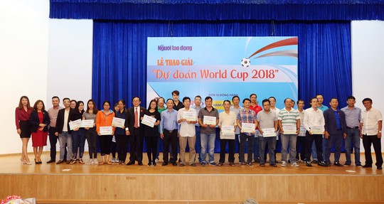 Hào hứng với lễ trao giải dự đoán World Cup 2018 của Báo Người Lao Động - Ảnh 17.