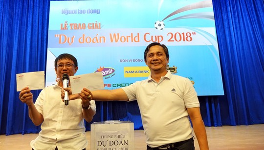 Hào hứng với lễ trao giải dự đoán World Cup 2018 của Báo Người Lao Động - Ảnh 7.