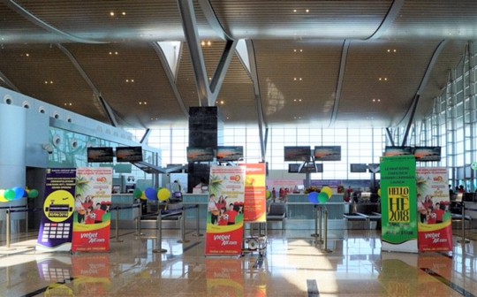 Vietjet khai thác các chuyến bay quốc tế tại nhà ga mới hình tổ yến - Ảnh 1.