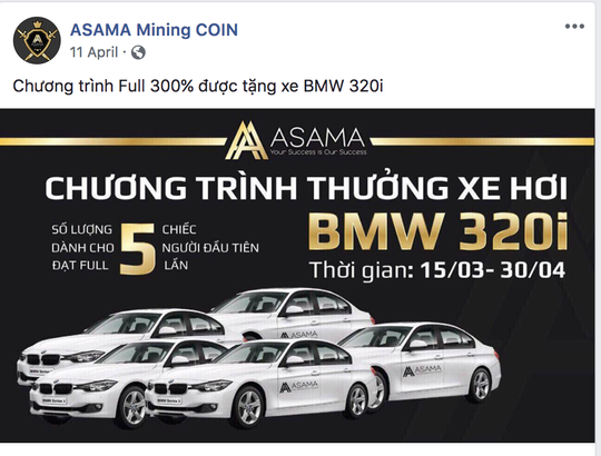 Thực hư về vụ tiền ảo Asama sụp đổ - Ảnh 2. Thực hư về vụ tiền ảo Asama sụp đổ - Ảnh 2.