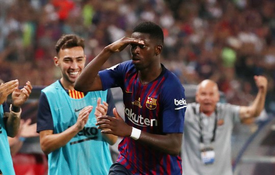 Dembele sắm vai người hùng, Barcelona giành Siêu cúp - Ảnh 5.