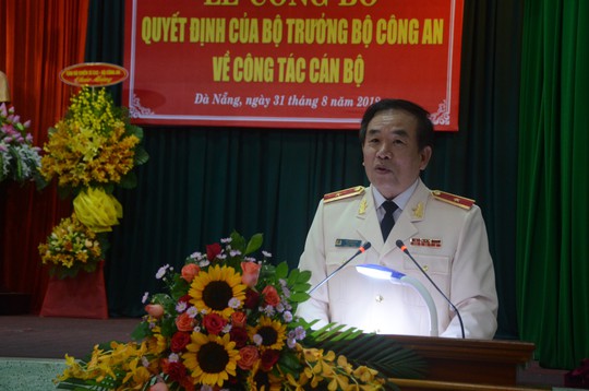 Thiếu tướng Vũ Xuân Viên làm giám đốc Công an Đà Nẵng thay ông Lê Văn Tam - Ảnh 2.