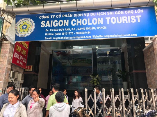 Công ty bị tố quỵt tiền khách mua tour biến mất - Ảnh 1.