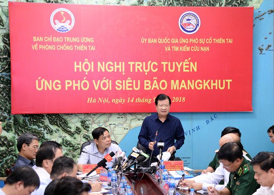 Khẩn cấp ứng phó siêu bão Mangkhut - Ảnh 1.