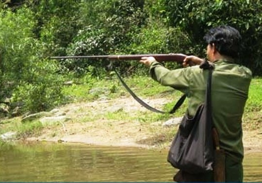 Nhóm thanh niên nổ súng bắn chim, người đi đường trúng đạn nguy kịch - Ảnh 1.