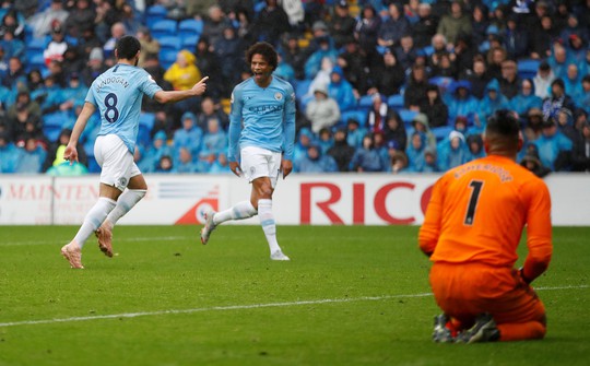 Mưa bàn thắng ở Cardiff, Man City tái chiếm ngôi nhì Ngoại hạng - Ảnh 2.