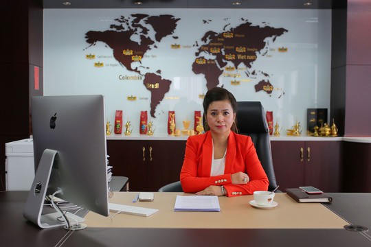 Bà Lê Hoàng Diệp Thảo vẫn quyết tâm quay về Trung Nguyên - Ảnh 1. Bà Lê Hoàng Diệp Thảo vẫn quyết tâm quay về Trung Nguyên - Ảnh 1.