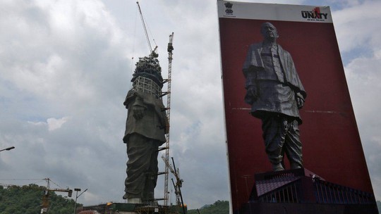 Ấn Độ chi tỉ USD xây 2 tượng cao nhất thế giới - Ảnh 1.