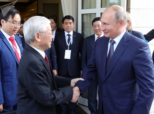 Tổng Bí thư Nguyễn Phú Trọng gửi Điện cảm ơn Tổng thống Vladimir Putin - Ảnh 1. Tổng Bí thư Nguyễn Phú Trọng gửi Điện cảm ơn Tổng thống Vladimir Putin - Ảnh 1.