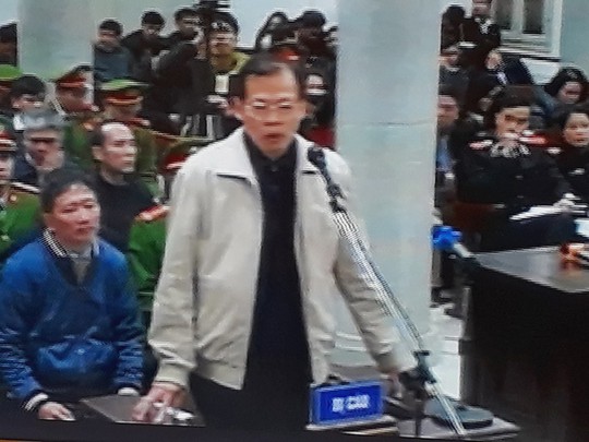 Ông Đinh La Thăng: "Bị cáo chưa lần nào từ chối trách nhiệm"