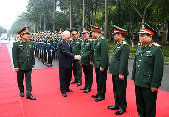 Tổng Bí thư, Chủ tịch nước chỉ đạo Hội nghị quân chính toàn quân - Ảnh 2.