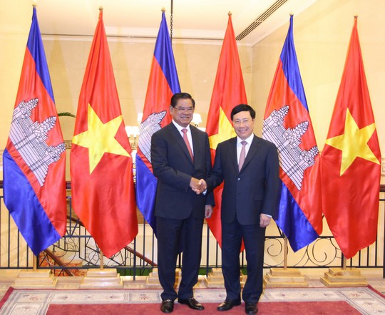 Việt Nam-Campuchia đặc biệt chú trọng hợp tác và phát triển các tỉnh biên giới - Ảnh 1.