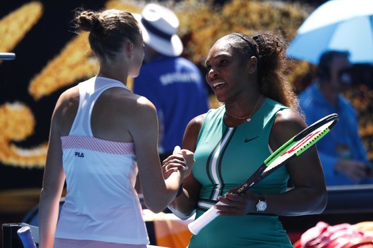 Vấp ngã phút cuối, Serena Williams bị loại ở tứ kết - Ảnh 4.