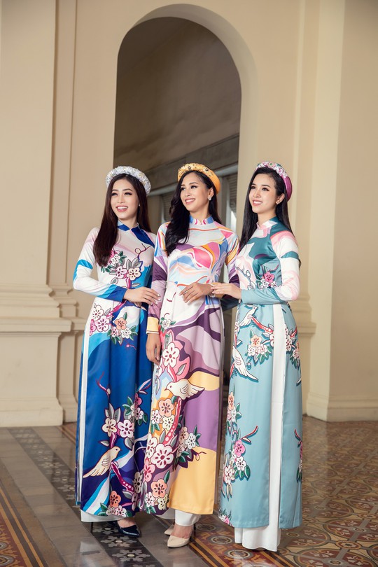 Ngất ngây với vẻ đẹp của top 3 hoa hậu Việt Nam 2018 - Ảnh 2.