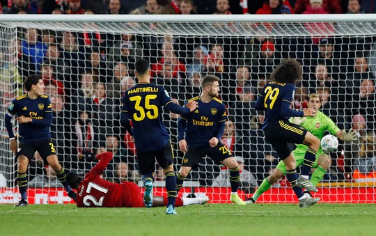 Rượt đuổi 10 bàn thắng, Liverpool hạ Arsenal ở cúp Liên đoàn - Ảnh 5.