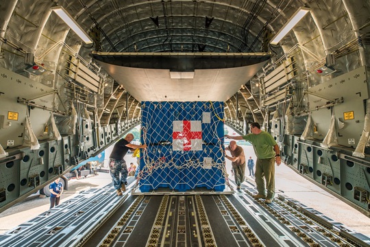Cận cảnh ngựa thồ C-17 đưa Bệnh viện dã chiến lên đường gìn giữ hòa bình Liên Hiệp Quốc - Ảnh 31.