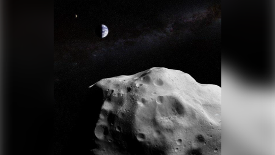 Tiểu hành tinh âm thầm bay gần trái đất - Ảnh 1.