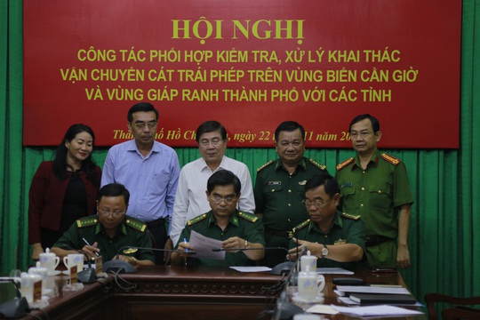 TP HCM mạnh tay trị cát tặc biển Cầu Giờ và vùng giáp ranh - Ảnh 1.