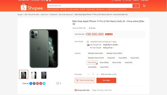 iPhone 11 giảm giá 10 triệu đồng ở VN là trò bịp Black Friday - Ảnh 2.