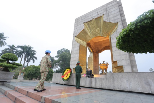 Bệnh viện dã chiến báo công dâng Bác trước khi lên đường tham gia gìn giữ hòa bình LHQ - Ảnh 2.