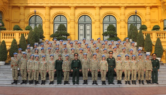Bệnh viện dã chiến báo công dâng Bác trước khi lên đường tham gia gìn giữ hòa bình LHQ - Ảnh 22.
