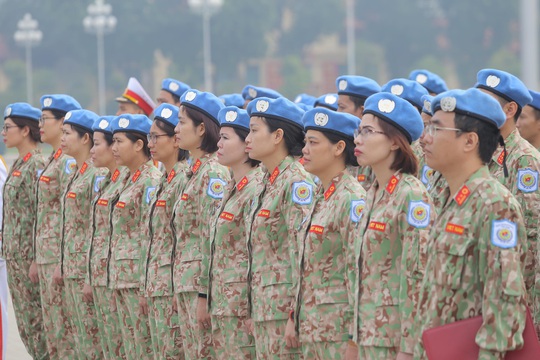 Bệnh viện dã chiến báo công dâng Bác trước khi lên đường tham gia gìn giữ hòa bình LHQ - Ảnh 15.