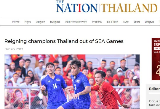 Báo Thái đau xót trước thất bại của Thái Lan tại SEA Games 30 - Ảnh 2.