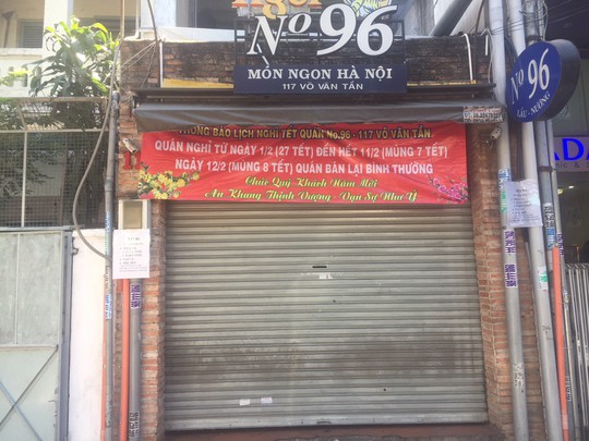 Mùng 7 Tết, nhiều hàng quán ở TP HCM vẫn chưa khai trương - Ảnh 5.